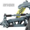 BRCatWPark RC Turnbuckles Camber Links Upgrades Part for 1/10 Slash 4X4 VXL/Rustler 4X4 VXL/Stampede 4X4 VXL/Bandit 4WD VXL,Aluminum Adjustable Turnbuckles Hop-Up,Titanium view 4