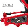 BRCatWPark RC Turnbuckles Camber Links Upgrades Part for 1/10 Slash 4X4 VXL/Rustler 4X4 VXL/Stampede 4X4 VXL/Bandit 4WD VXL,Aluminum Adjustable Turnbuckles Hop-Up,Red view 4