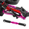 BRCatWPark RC Adjustable Turnbuckles Camber Links Upgrades Part for 1/8 Typhon 3S 4WD BLX / Mega 550 1/10 Big rock 3S 4WD BLX,Pink (Not for Big rock V1 or V2 model rc car) view 4