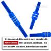 BRCatWPark Aluminum Turnbuckles Camber Links Upgrades Part for 1/10 Slash 2WD VXL/Rustler 2WD VXL/Bandit 2WD VXL/Stampede 2WD VXL,RC Alloy Adjustable Turnbuckles Hop-Up,Navy Blue view 3