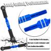 BRCatWPark Aluminum Turnbuckles Camber Links Upgrades Part for 1/10 Slash 2WD VXL/Rustler 2WD VXL/Bandit 2WD VXL/Stampede 2WD VXL,RC Alloy Adjustable Turnbuckles Hop-Up,Navy Blue view 4