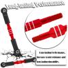 BRCatWPark Aluminum Turnbuckles Camber Links Upgrades Part for 1/10 Slash 2WD VXL/Rustler 2WD VXL/Bandit 2WD VXL/Stampede 2WD VXL,RC Alloy Adjustable Turnbuckles Hop-Up,Red view 4