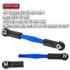 BRCatWPark Aluminum Turnbuckles Camber Links Upgrades Part for 1/10 Big Rock 3S V3 4WD BLX 1/8 Typhon 3S / Mega 550 V3 4WD BLX,Navy Blue (Mismatch Big Rock V1 or V2 Model rc car) view 2