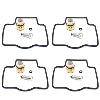 4PCS Carburetor Repair Kit, Compatible with ZX-7 ZX-7R ZX-9R ZX-10 Ninja ZX1000 B ZX750 ZX900B ZX 750 900 1000 Motorcycle Repair Injector Repair Kit