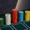 JIESITE 14 Gram Clay Poker Chips Monte Carlo Poker Chips Casino Grade Poker Chip Blank Chips for Texas Hold'em, Blackjack Poker Games Pack of 50 Pieces (K White) view 3