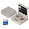 Daxceirf RG35XXSP Flip Handheld Game Console 3.5 inch IPS Screen Linux System 3300mAh Video Portable Gaming Consoles with 64G TF Card Built in 5000 Games Support WiFi Bluetooth (Gray) view 1