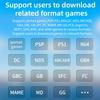 Daxceirf RG35XXSP Flip Handheld Game Console 3.5 inch IPS Screen Linux System 3300mAh Video Portable Gaming Consoles with 64G TF Card Built in 5000 Games Support WiFi Bluetooth (Gray) view 4