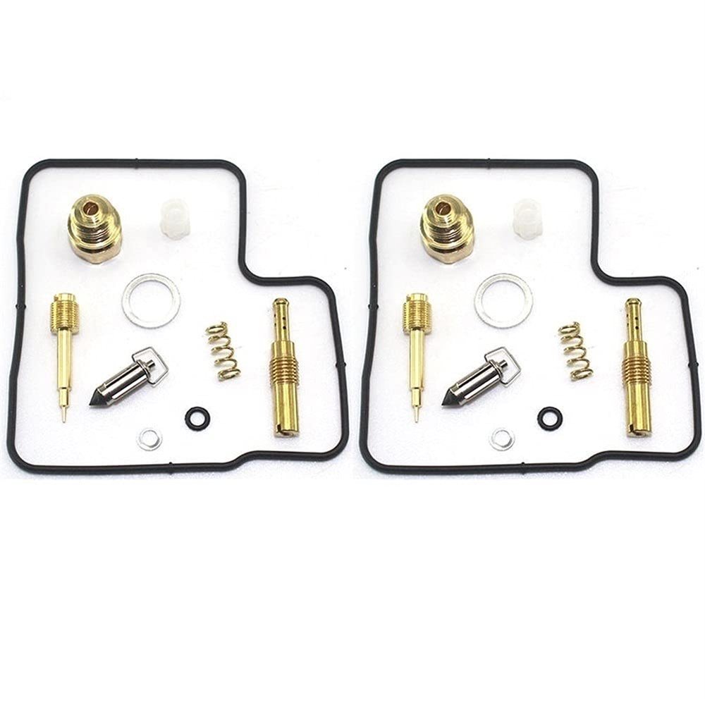 HSSMEUR 2PCS Motorcycle Carburetor Repair Kit Valve Seat Needle Washer Parts, Compatible with XL600V Transalp XL600 XL 600V 1987-2000 Float