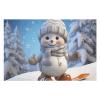 1000 PCS Jigsaw Puzzle for Adults Wooden Challenging Puzzle Cute Snowboard Snowman Custom Personalized Picture Puzzle for Adults & Kids Family Game Nights Wooden Puzzle view 1