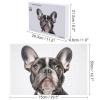 1000 PCS Jigsaw Puzzle for Adults Wooden Challenging Puzzle A French Bulldog Custom Personalized Picture Puzzle for Adults & Kids Family Game Nights Wooden Puzzle view 2