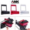 AMK Capra Servo Mount, Aluminum Behind The Front Axle Servo Mount, Front Axle Servo Mount for 1/10 RC Crawler Car VP Capra F9 DIY LCG Chassis Upgrade Parts view 2