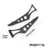 Aluminum Alloy RC Car Tail Wing Rear Spoiler Wing for HSP 94123 94122 1/10 RC Vehicles view 2