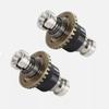 JOYSOG Differential Parts for ARRMA 1/18 Granite & 1/14 Mini Mojave / Typhon RC (Universal Metal - 2*Black) view 1