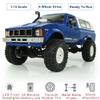 Dodoore RC Truck 1/16 RC Rock Crawler, WPL C24 4x4 RC Pickup Truck, 2.4GHz Remote Control Car, All Terrain Off Road RC Climbing Car with Headlights and 2 Batteries for Adults (Blue) view 3