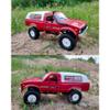 Dodoore RC Truck 1/16 RC Rock Crawler, WPL C24 4x4 RC Pickup Truck, 2.4GHz Remote Control Car, All Terrain Off Road RC Climbing Car with Headlights for Adults (Red) view 2