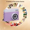1080P Kids Camera, Point and Shoot Camera Auto Focus with 4X Digital Zoom and 2.0 Inch IPS Screen, Anti Shake Compact Small Camera for Boys Girls Kids (White and Purple) view 4