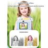 1080P Kids Camera, Point and Shoot Camera Auto Focus with 4X Digital Zoom and 2.0 Inch IPS Screen, Anti Shake Compact Small Camera for Boys Girls Kids (White and Blue) view 3