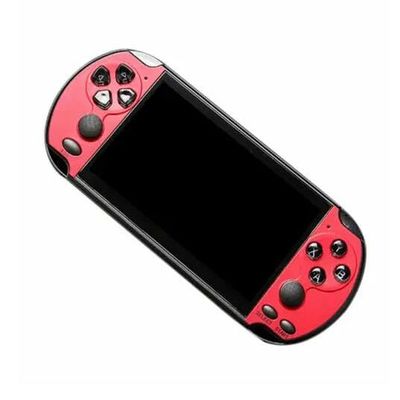 32/64/128 Bit 5 inch LCD X7 plus Double rocker 16G Handheld Retro Game Player Console Video MP5 TF Card for GBA/NES 1000 games red