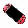 32/64/128 Bit 5 inch LCD X7 plus Double rocker 16G Handheld Retro Game Player Console Video MP5 TF Card for GBA/NES 1000 games red view 1