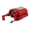 Aosekaa 1:12 Scale Gearbox Transmission Gearbox RC Model Vehicle Parts for C24,Gas,D90 91 96 98 99S Crawler Remote Control Car Truck, red view 2