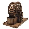 1/12 Wooden Breaking Wheel Scale Model Medieval torture model,Suitable for for 6 inches action figures view 1
