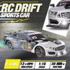 Liberty Imports RC Drift Car 1/16 2.4GHz 4WD Remote Control Sport Racing On-Road Vehicle with LED Light, Batteries and Drift Tires (Silver) view 2