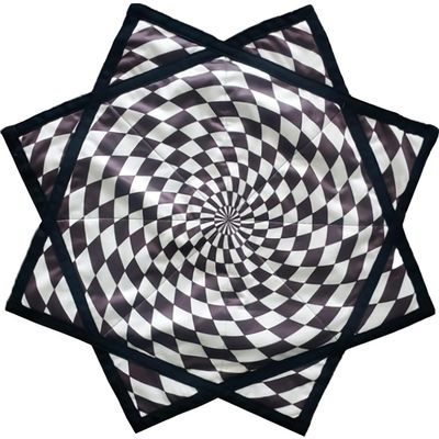 AMAZEABLES Star Air Flow Star, Spinning Cloth Flowstar, Dapo Star, Perfect for Juggling and Flow Arts, Portable and Durable (Green)