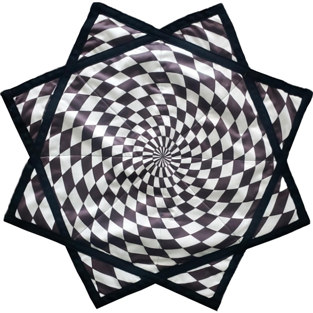 AMAZEABLES Star Air Flow Star, Spinning Cloth Flowstar, Dapo Star, Perfect for Juggling and Flow Arts, Portable and Durable (Green)