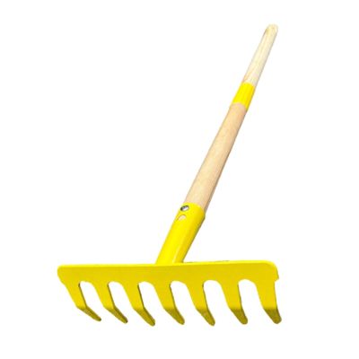 CoudarTitie Children's Gardening Set with Wooden Tools for and Learning, Nail Type rake
