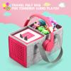 Carry Bag for Toniebox Starter Set and Tonies Figure, Protective Case Organiser with Plenty of Space for Toniebox 2 Accessories, Bag with Carry Handle for Toniebox Figures Storage view 4