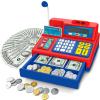 Bstoyder Calculator Cash Register Toy Gift for Kids Age 3, 4, 5, 6, 7, 8+ Year Old, 103 Pcs Grocery Store Playset with Microphone, Credit Card, Cash Register for Toddlers Kids 4-8 view 1