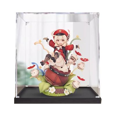 Acrylic Clear Display Box for KeLi Corrie Block Models, Assembled Dustproof Display Box, Model Storage Dustproof Box (Display Box Only) 9.84*9.84*8.66 inches (2mm)