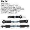 RCHuiWow RC Alloy Turnbuckles Camber Links Upgrades Part for 1/10 Slash 4WD(VXL),Rustler 4WD(VXL),Stampede 4WD(VXL),Bandit 4WD(VXL),Hoss 4WD(VXL) Adjustable Tie Rods & Turnbuckles Hops Up,Titanium view 2