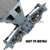 RCHuiWow RC Alloy Turnbuckles Camber Links Upgrades Part for 1/10 Slash 4WD(VXL),Rustler 4WD(VXL),Stampede 4WD(VXL),Bandit 4WD(VXL),Hoss 4WD(VXL) Adjustable Tie Rods & Turnbuckles Hops Up,Titanium view 4
