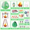 HYRENEE Kids Camping Set with Play Tent,Campfire,Lantern,Indoor Outdoor Camping Set with Pop up Play Tent,Camping Toys Play Set for Kids 3 4 5 Year Old,Toddler Toys view 4