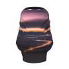 ZhanMg Night Sky Stroller Chair Nursing Top Cover - Privacy Canopy for Newborns and New Moms, Perfect for High Chair, Black view 2