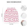 ZhanMg Pink flamingo pattern Stroller Chair Nursing Top Cover - Privacy Canopy for Newborns and New Moms, Perfect for High Chair, Black view 4