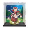 Acrylic Clear Display Box for KeLi Corrie Block Models, Assembled Dustproof Display Box, Model Storage Dustproof Box (Display Box Only) 9.84*9.84*8.66 inches (painted background) view 1