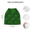 ZhanMg background st patrick's day glitter Stroller Chair Nursing Top Cover - Privacy Canopy for Newborns and New Moms, Perfect for High Chair, Black view 4