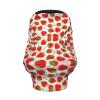 ZhanMg Strawberry Stroller Chair Nursing Top Cover - Privacy Canopy for Newborns and New Moms, Perfect for High Chair, Black view 2