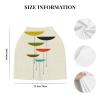 ZhanMg mid century modern prints Stroller Chair Nursing Top Cover - Privacy Canopy for Newborns and New Moms, Perfect for High Chair, Black view 4