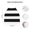 ZhanMg stripes black white Stroller Chair Nursing Top Cover - Privacy Canopy for Newborns and New Moms, Perfect for High Chair view 4