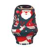 ZhanMg Merry Christmas Stroller Chair Nursing Top Cover - Privacy Canopy for Newborns and New Moms, Perfect for High Chair, Black view 2