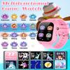 Semloo Waterproof Smart Watch for Kids 3-12 Years Old Girls Toys with 26 Games, Video Camera, Pedometer, Music Player, Alarm Clock, Flashlight, HD Touchscreen Toddler Watches Boys Birthdays Gifts view 2