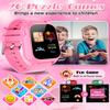 Semloo Waterproof Smart Watch for Kids 3-12 Years Old Girls Toys with 26 Games, Video Camera, Pedometer, Music Player, Alarm Clock, Flashlight, HD Touchscreen Toddler Watches Boys Birthdays Gifts view 4