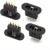 SPARKHOBBY MPX 8 Pin Male and Female Plug Connector Servo Signal 8 Core Charger Low Current Connection Adapter for RC Car Airplane Parts (4pcs Black Male) view 1
