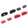 SPARKHOBBY MPX 8 Pin Male and Female Plug Connector Servo Signal 8 Core Charger Low Current Connection Adapter for RC Car Airplane Parts (4pcs Black Male) view 3