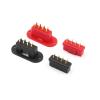 SPARKHOBBY MPX 8 Pin Male and Female Plug Connector Servo Signal 8 Core Charger Low Current Connection Adapter for RC Car Airplane Parts (4pcs Black Male) view 4