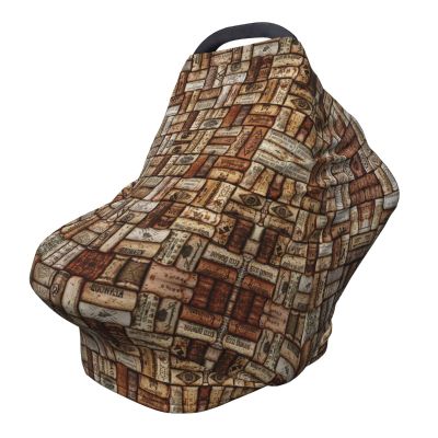ZhanMg Wine cork Stroller Chair Nursing Top Cover - Privacy Canopy for Newborns and New Moms, Perfect for High Chair, Black