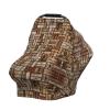 ZhanMg Wine cork Stroller Chair Nursing Top Cover - Privacy Canopy for Newborns and New Moms, Perfect for High Chair, Black view 3